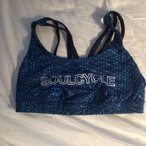 Lululemon x SoulCycle sports bra